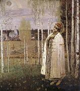 Nesterov Nikolai Stepanovich Killed the Prince oil on canvas